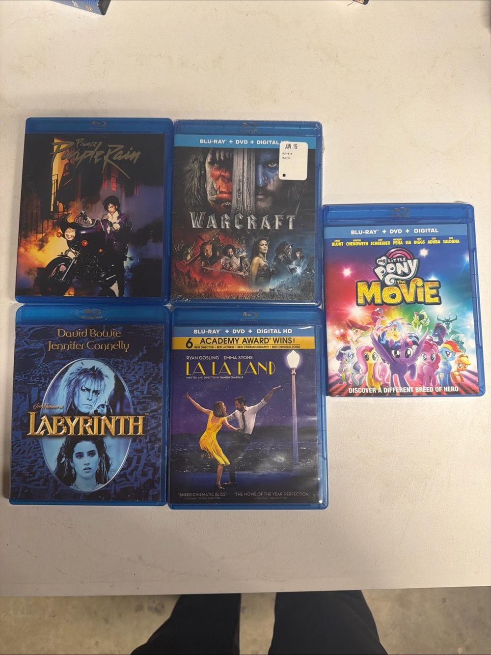 Blu-ray Movie Collection - Mixed Titles (Blue Cases)